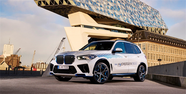 bmw ix5氢燃料电池车开启路试